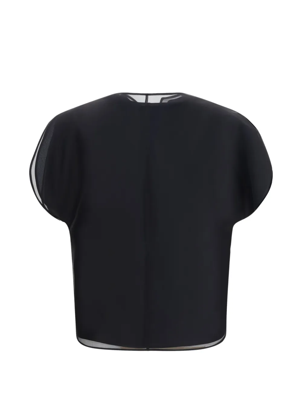 KHAITE Briar zijden blouse Zwart