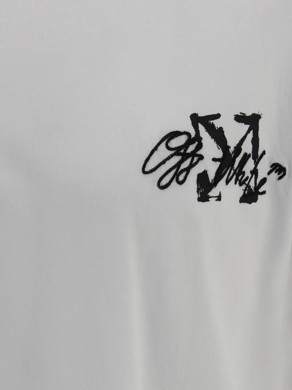 Off-White Stroke Skate T-shirt Wit