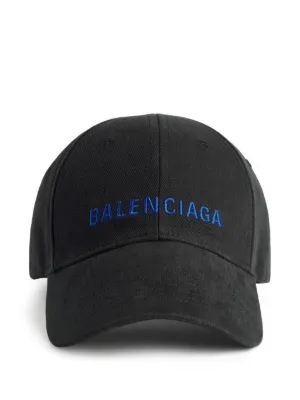 Balenciaga TechWear ロゴ キャップ | ブラック | FARFETCH JP