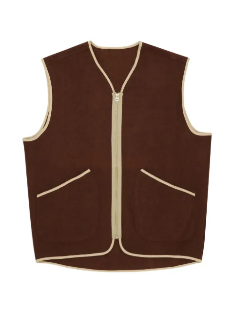 Fortela Sherpavest brushed-wool vest