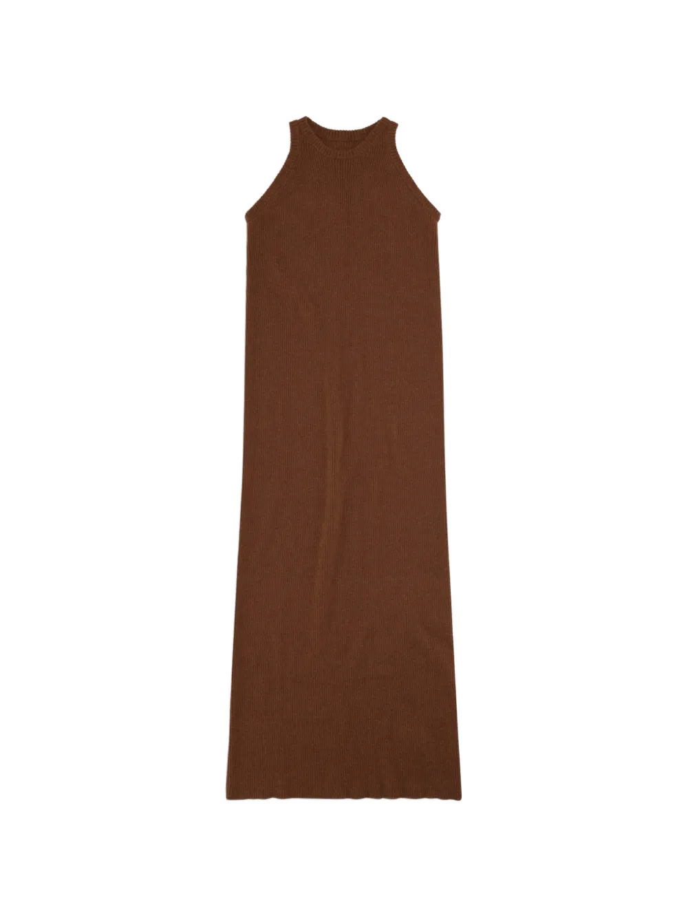 Fortela Aurelie ribbed-knit maxi dress - Marron Fortela Aurelie ribbed-knit maxi dress - Marron
