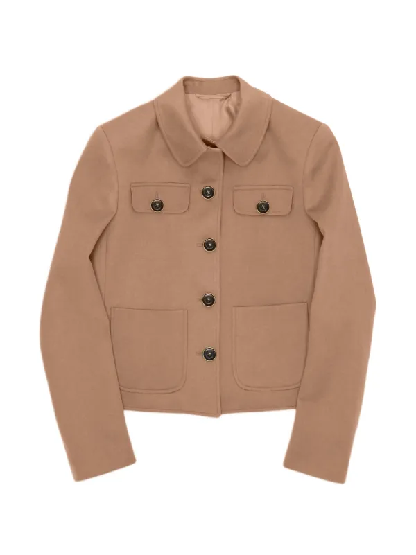 Fortela Fortune Cropped Jacket in Neutrals