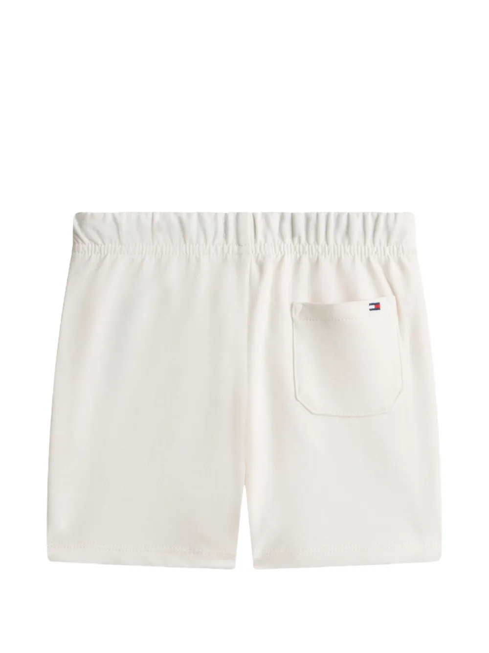 Tommy Hilfiger Junior essential logo-drawstring bermuda shorts Wit