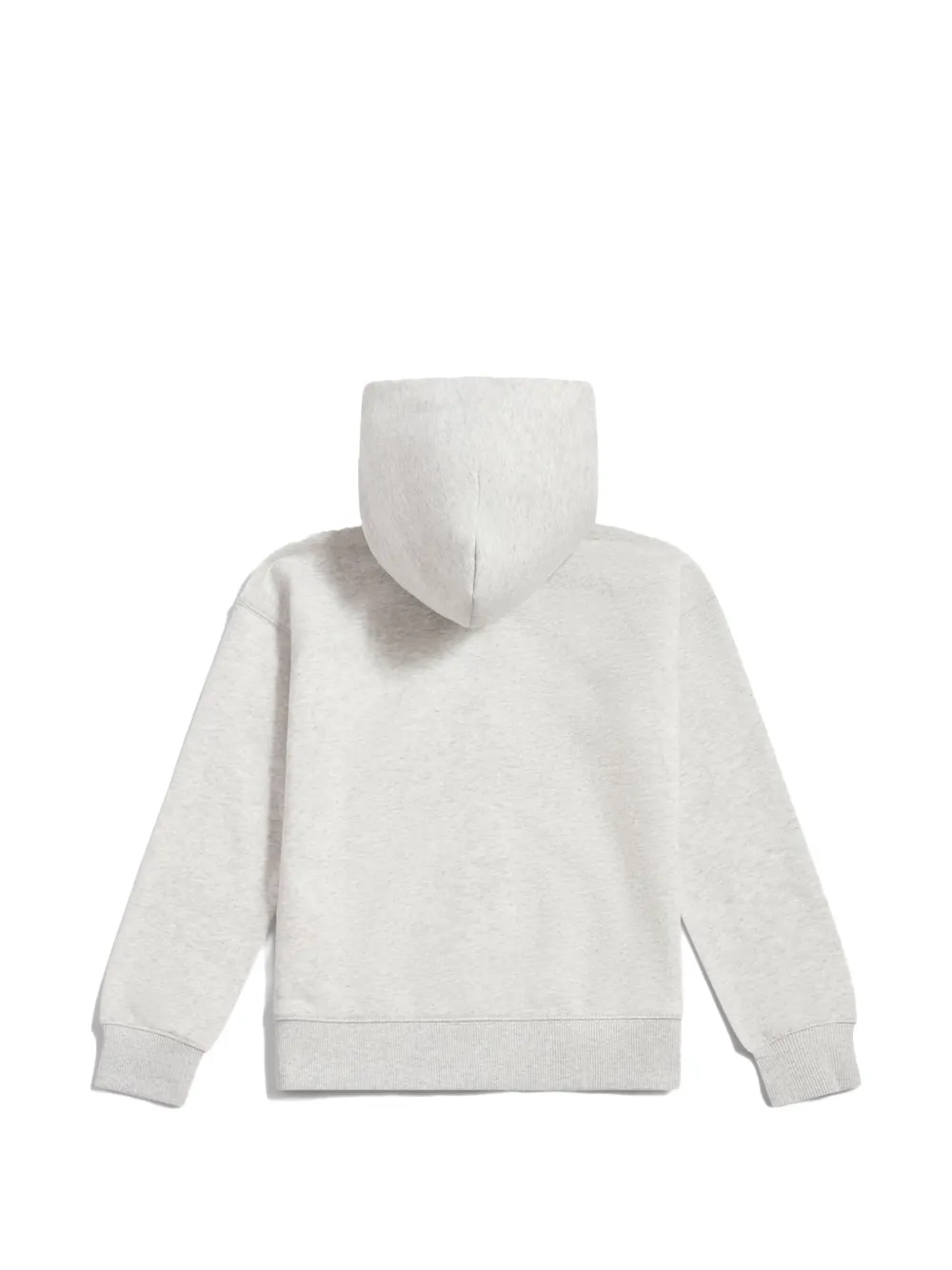 New Balance Kids Hoodie met geborduurd logo en rits Grijs