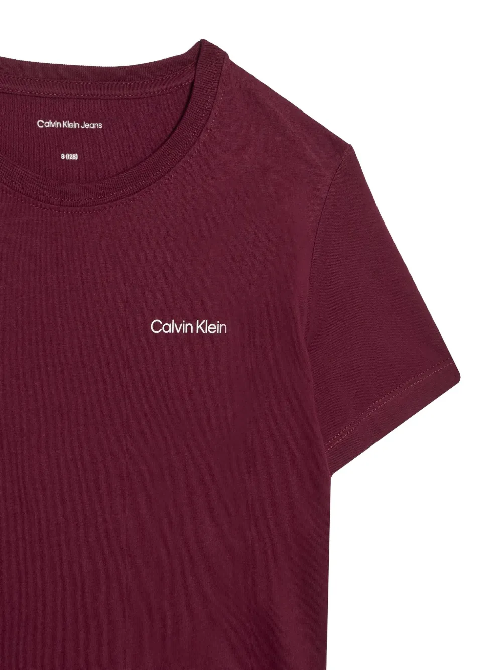 Calvin Klein Kids T-shirt met logoprint Rood