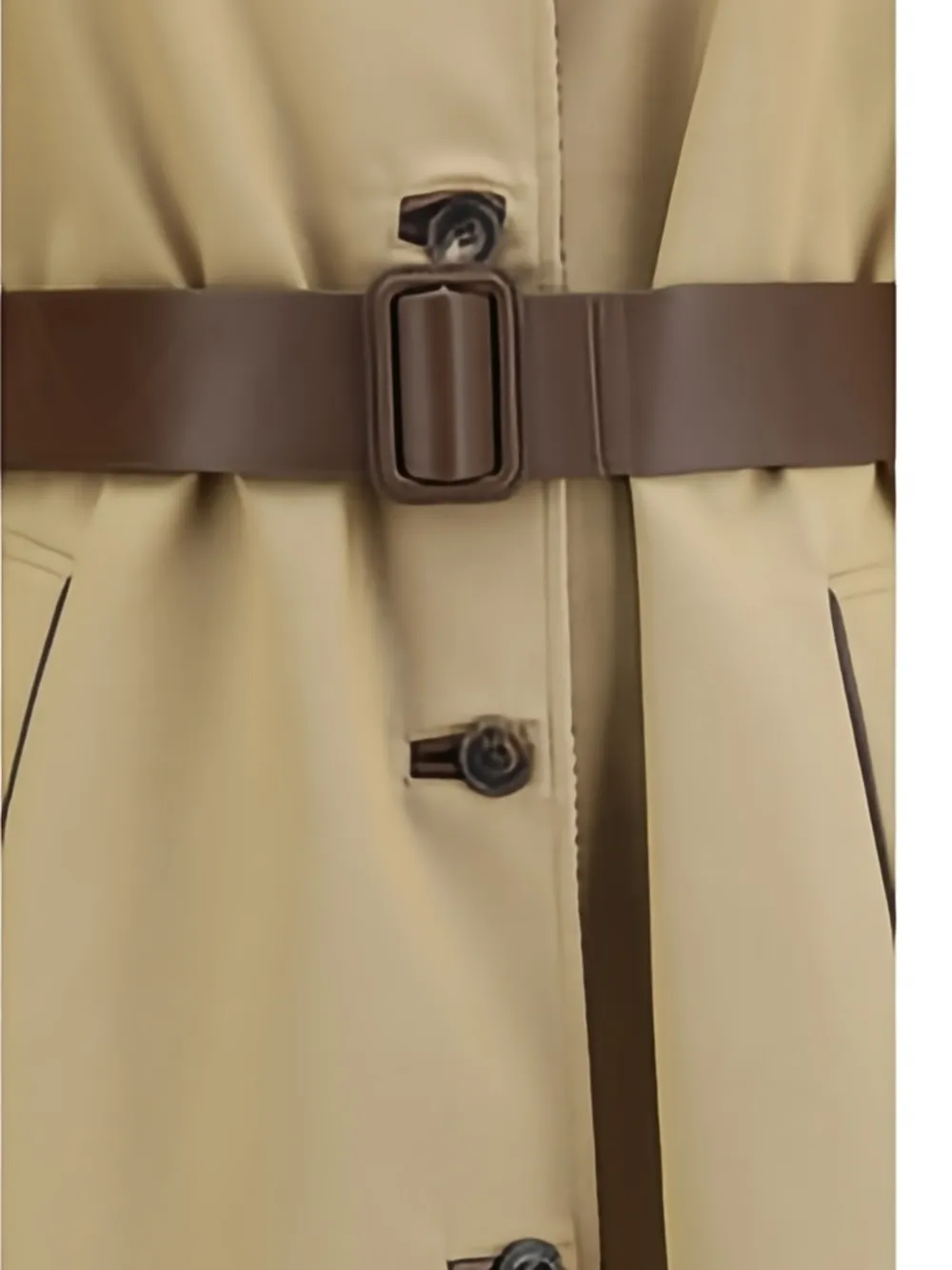 Jacob Cohën Omkeerbare trenchcoat Beige