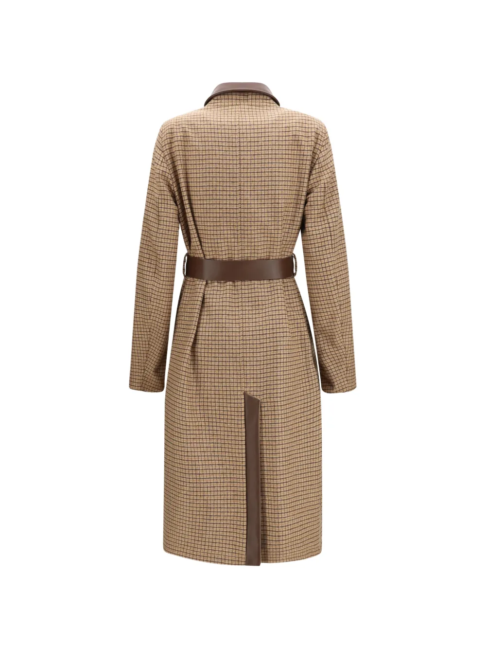 Jacob Cohën Omkeerbare trenchcoat Beige