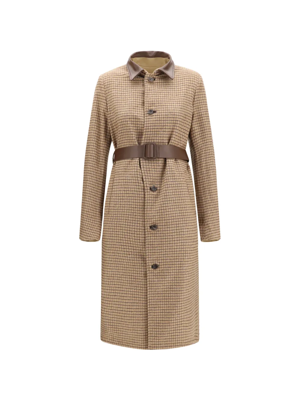 Jacob Cohën reversible trench coat - Toni neutri