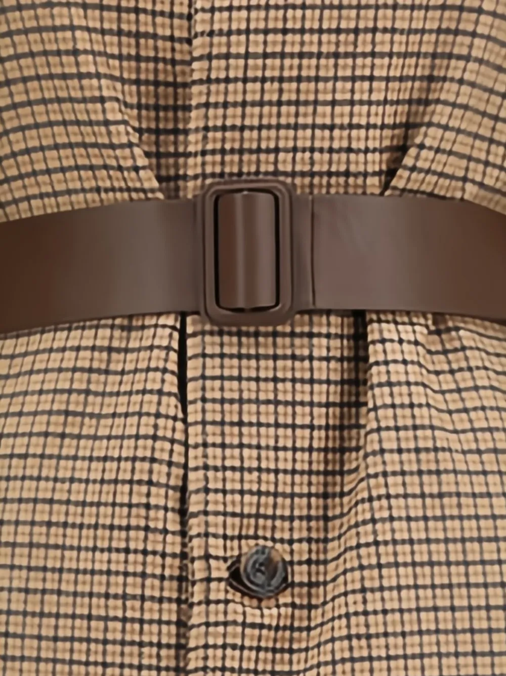 Jacob Cohën Omkeerbare trenchcoat Beige