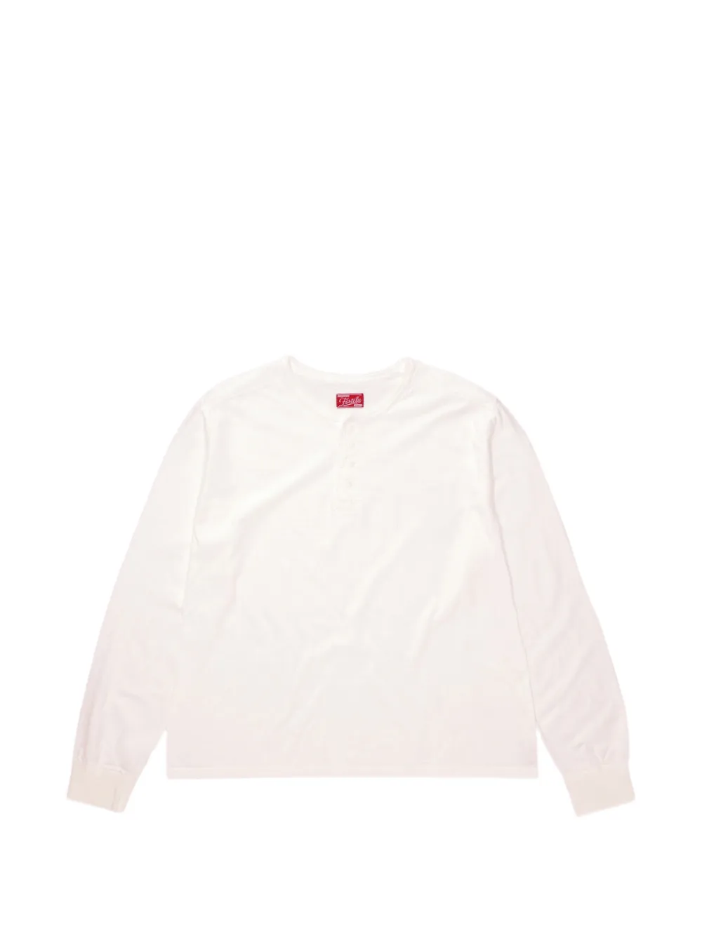 Fortela Goldrush Serafino long-sleeve T-shirt - Blanc
