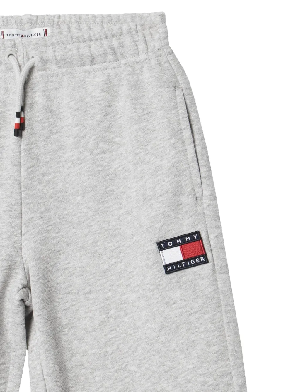 Tommy Hilfiger Junior Trainingsbroek met logopatch Grijs