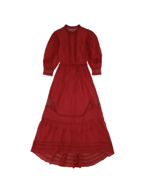 Fortela Astrid lace-trim asymmetric dress