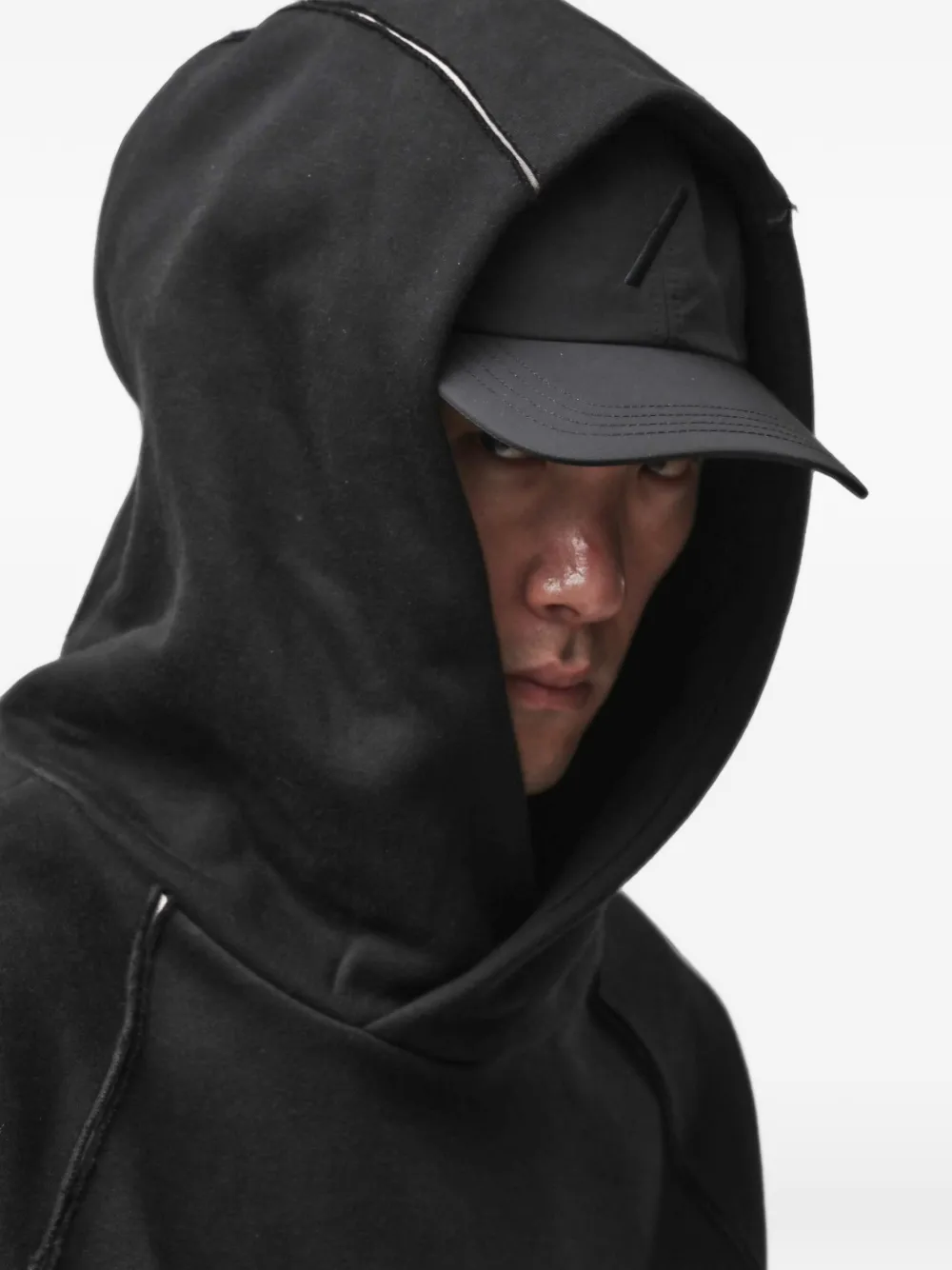 Thom Krom Hoodie met lange mouwen Zwart