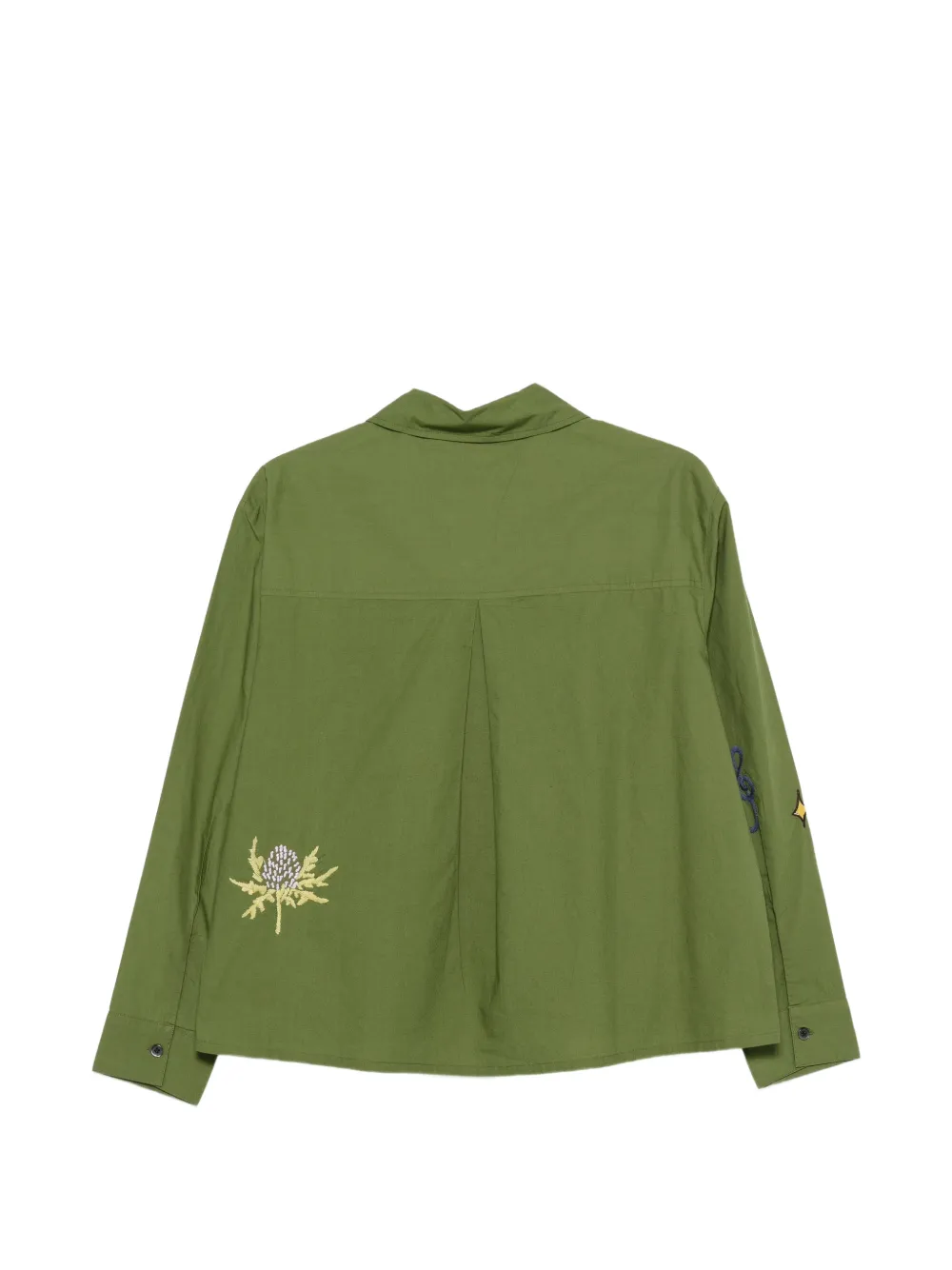 Stella Nova patch-pocket shirt Groen