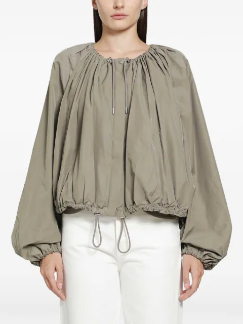 TOTEME chaqueta Parachute fruncida