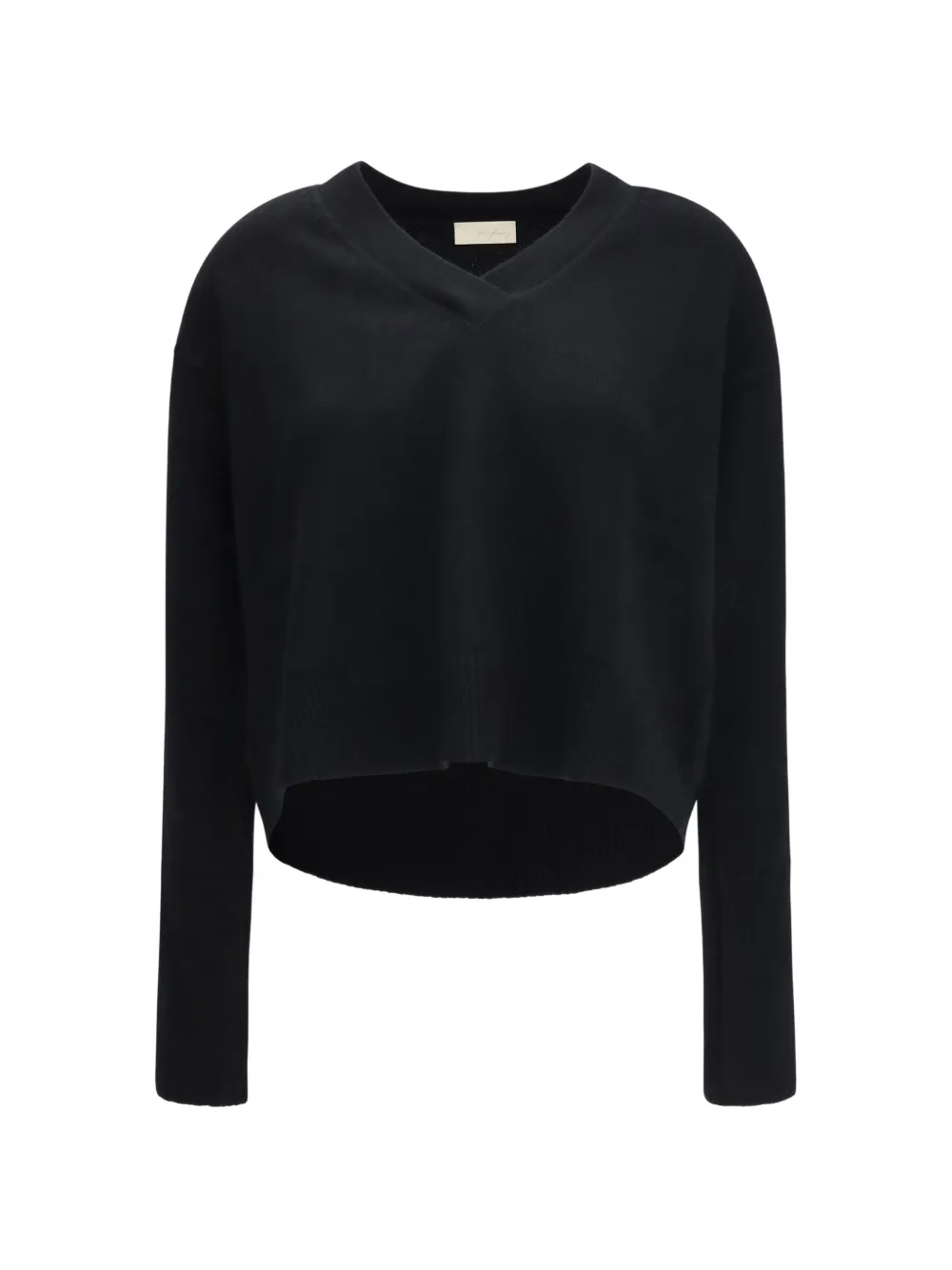 VERYBUSY V-neck split-cuff sweater