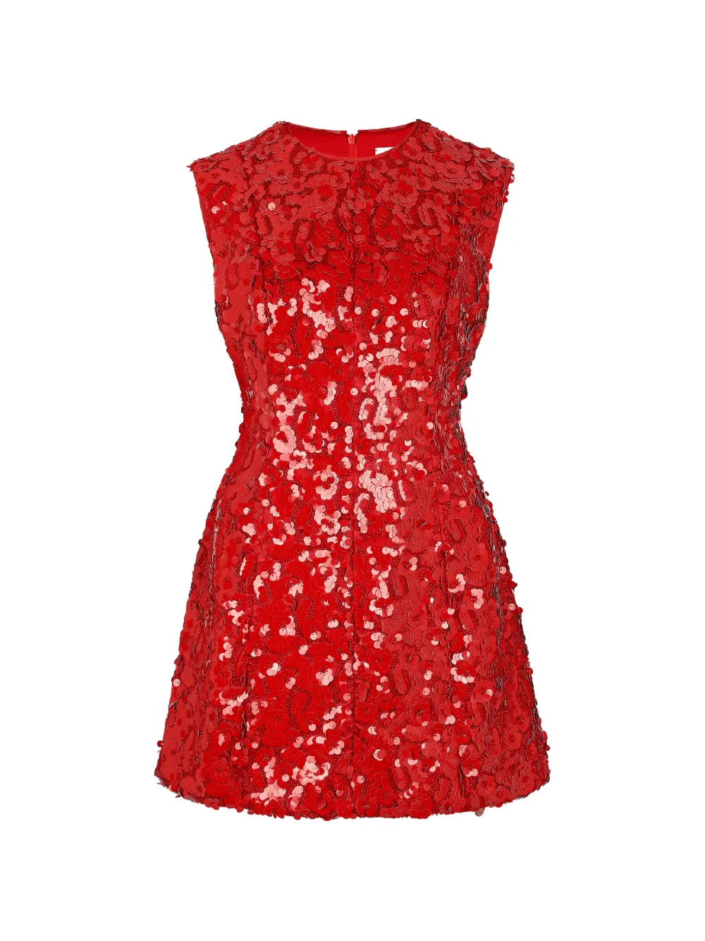 Acler Pryde Sequin-embellished Mini Dress In Red