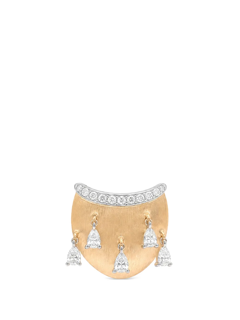 Rainbow K Dune Pampille Ohrring mit Diamant - Gold