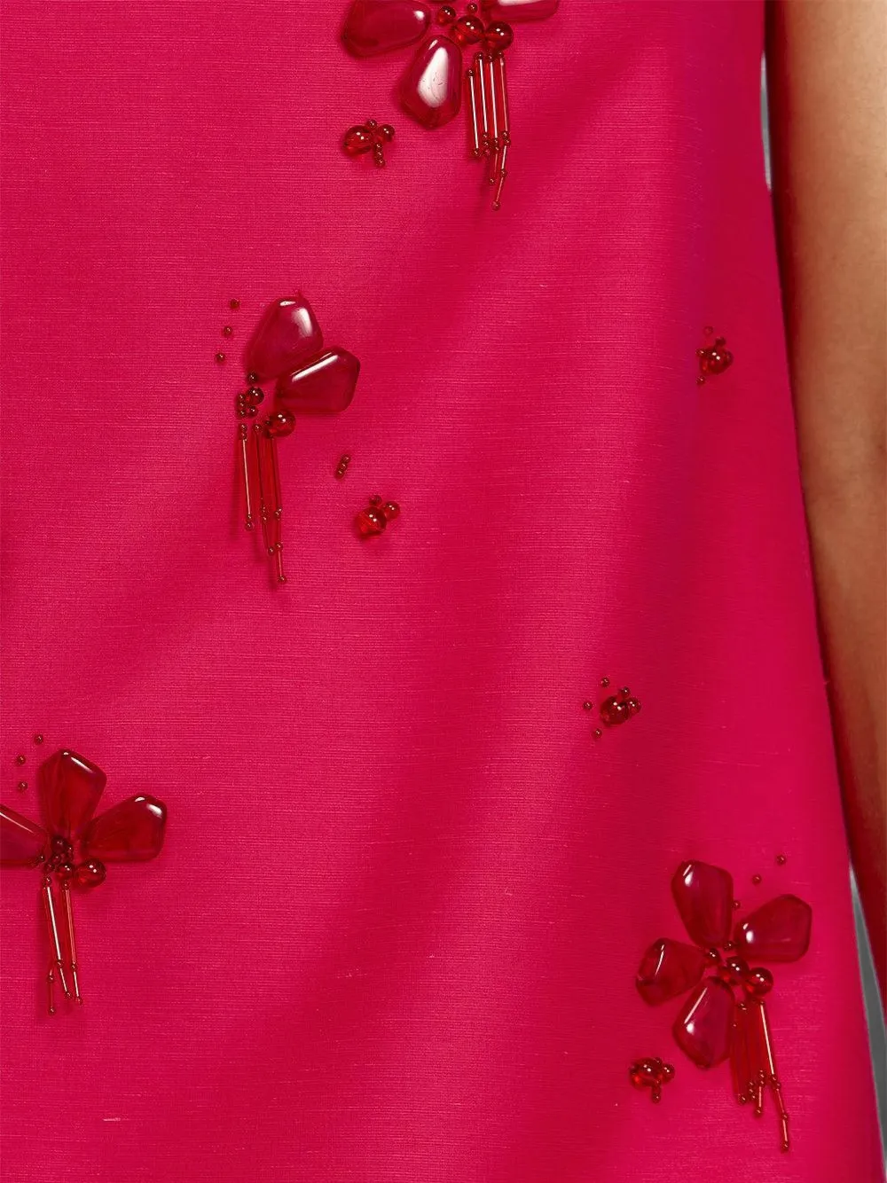 Acler Rex mini dress Roze
