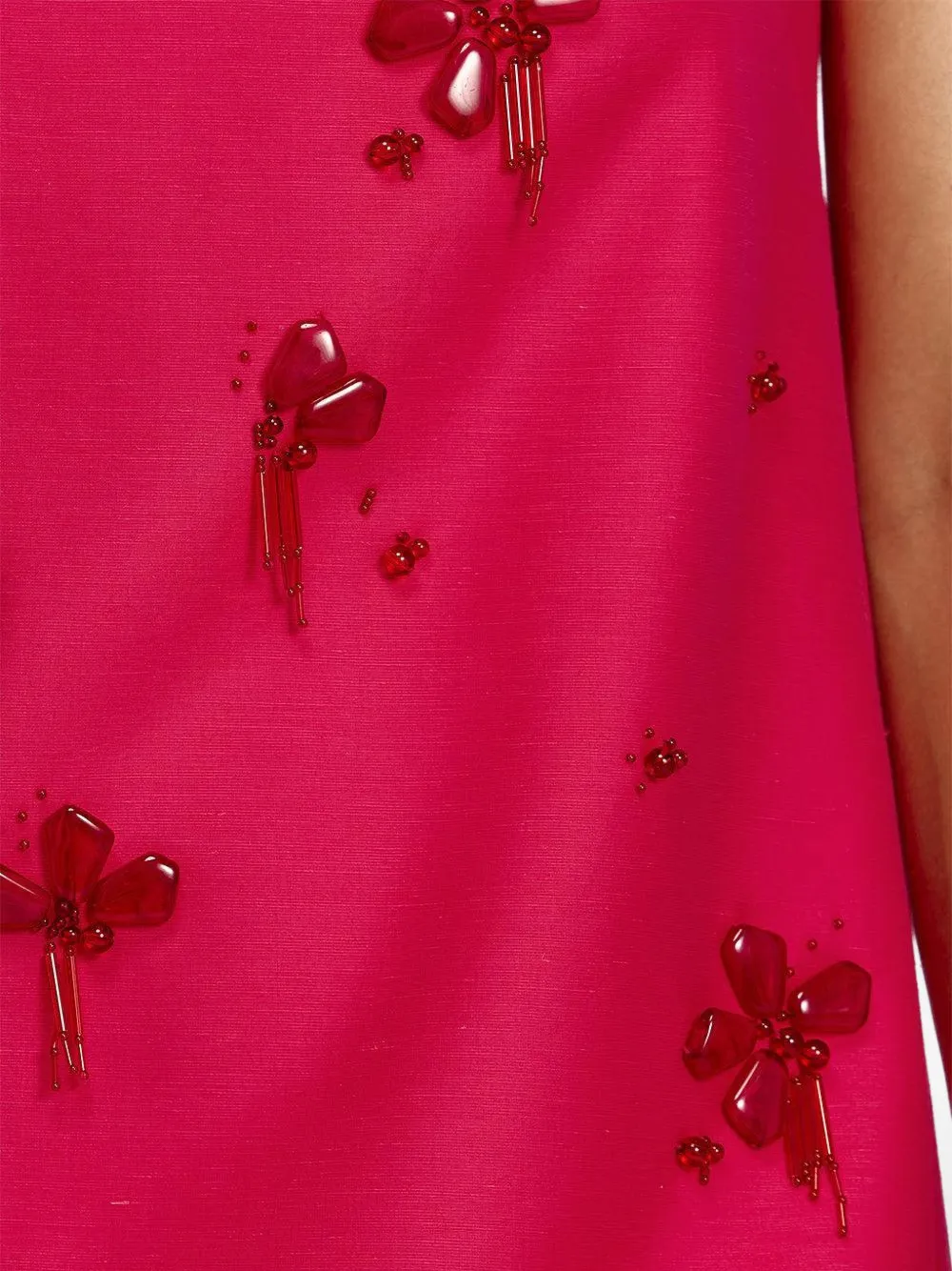 Acler Rex Mini Dress in Pink, view 5