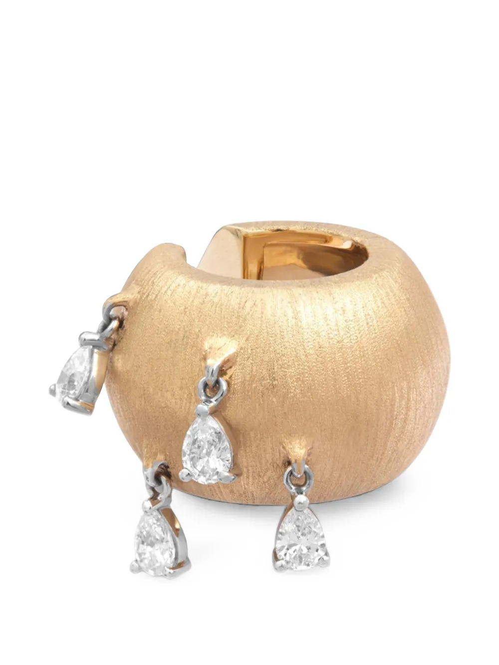 Rainbow K Dune Pampilles diamond earcuff - Rosa