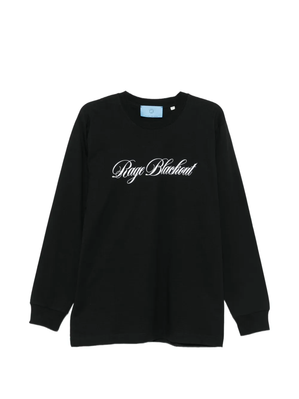 11 11 L.U.C.K. logo-print long-sleeve sweatshirt
