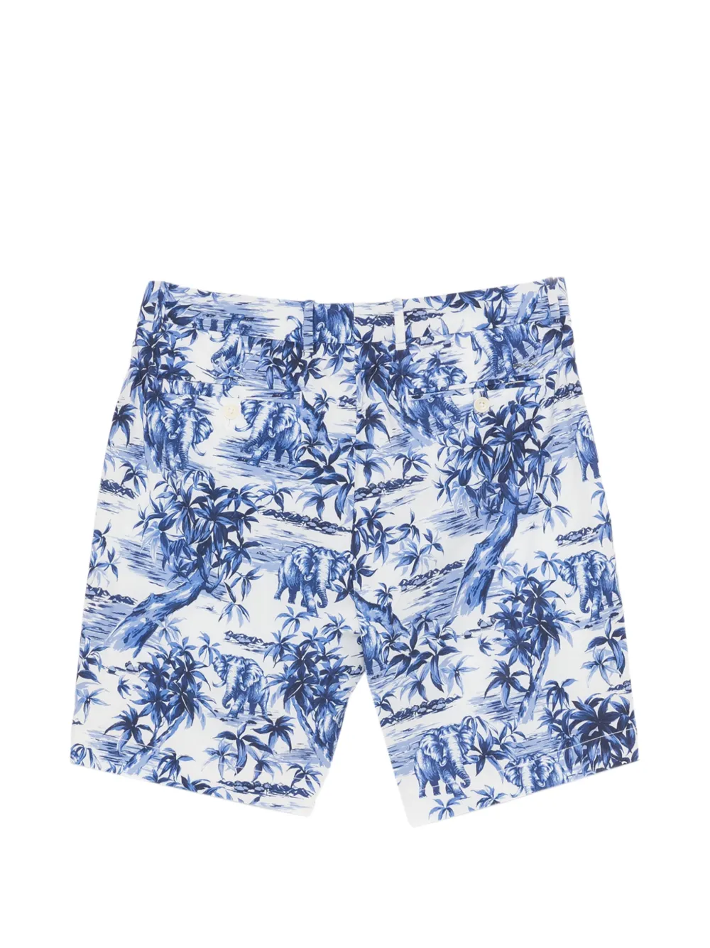 RLX Ralph Lauren Shorts met olifantprint Wit