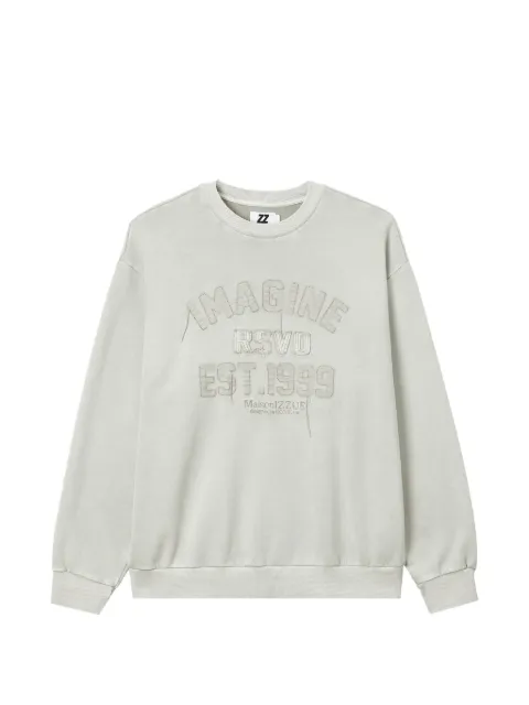 izzue logo-embroidered sweatshirt
