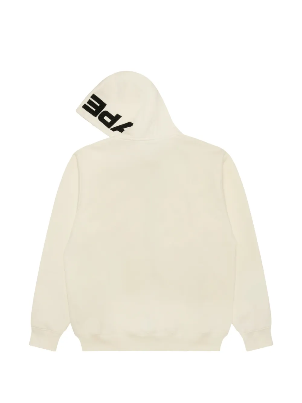 AAPE BY *A BATHING APE Hoodie met logoprint en rits Beige