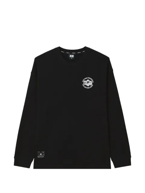 FINGERCROXX logo-print T-shirt