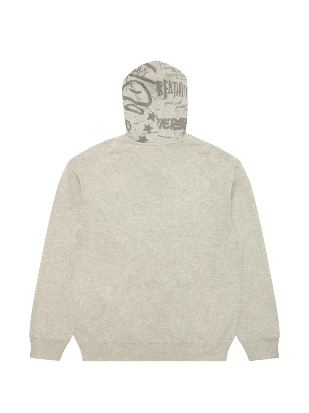 AAPE BY *A BATHING APE AAPER logo-embroidered zip-up hoodie Grijs
