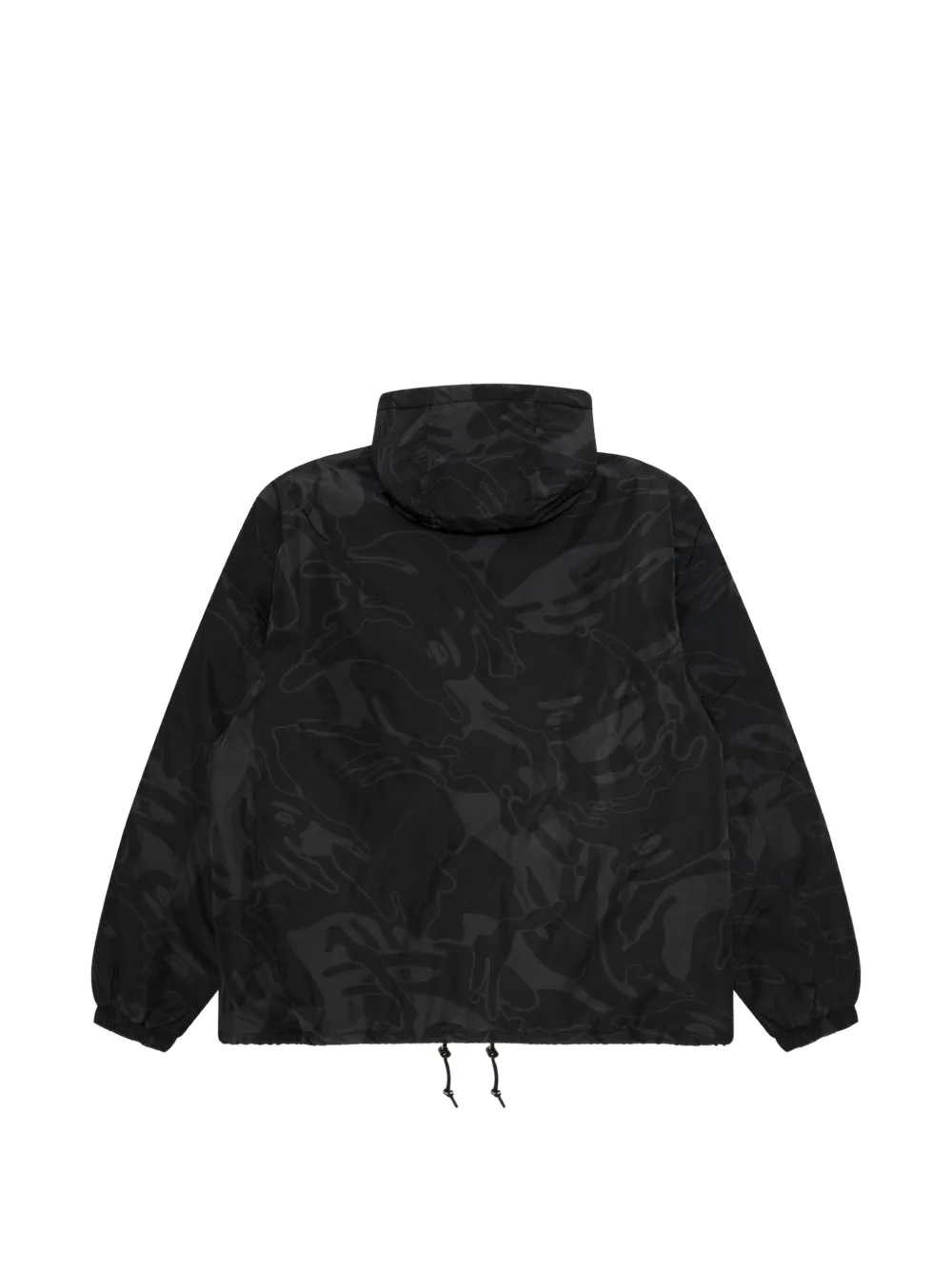 AAPE BY *A BATHING APE Aapenow jack met capuchon Zwart