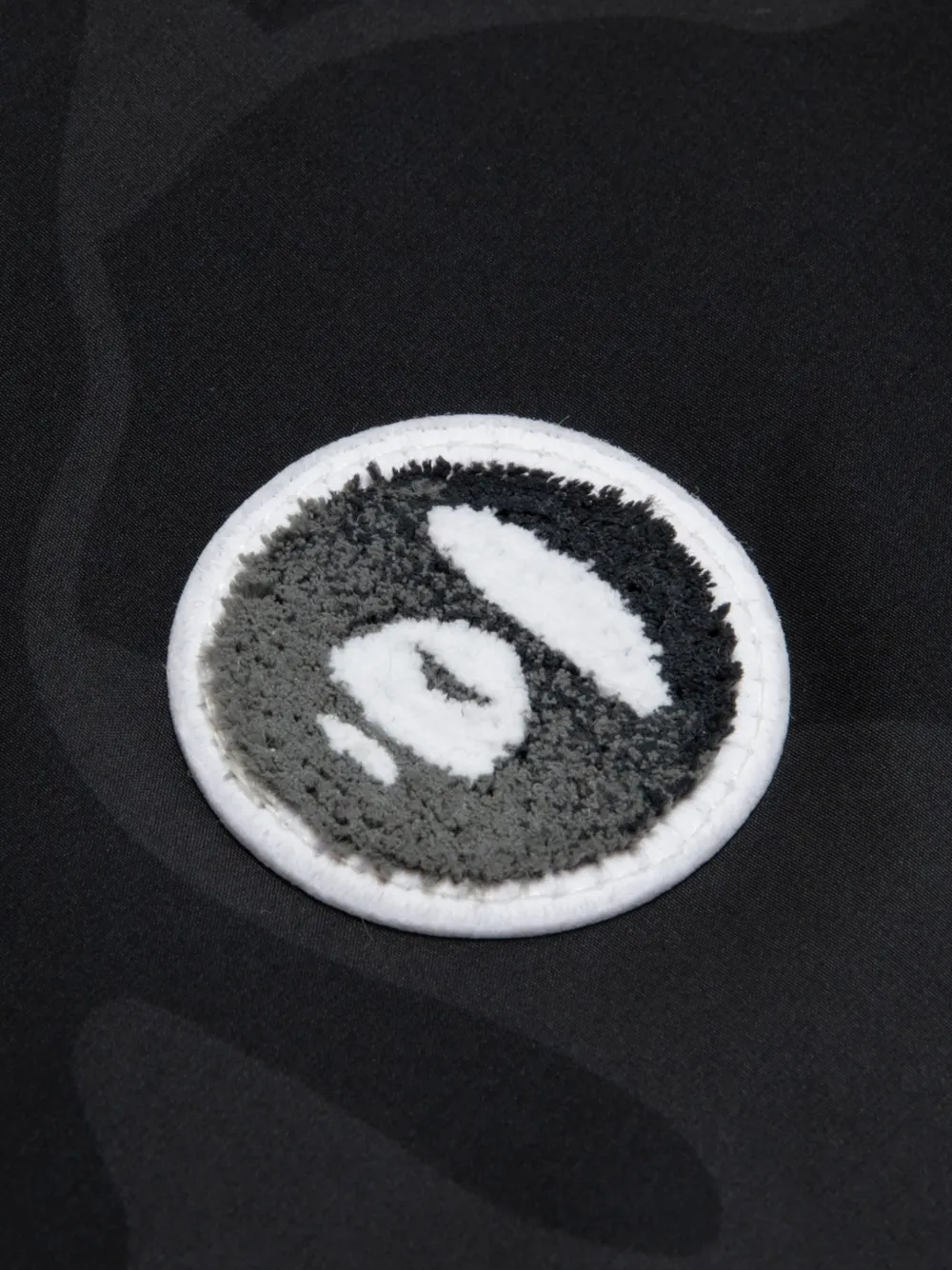 AAPE BY *A BATHING APE Aapenow jack met capuchon Zwart