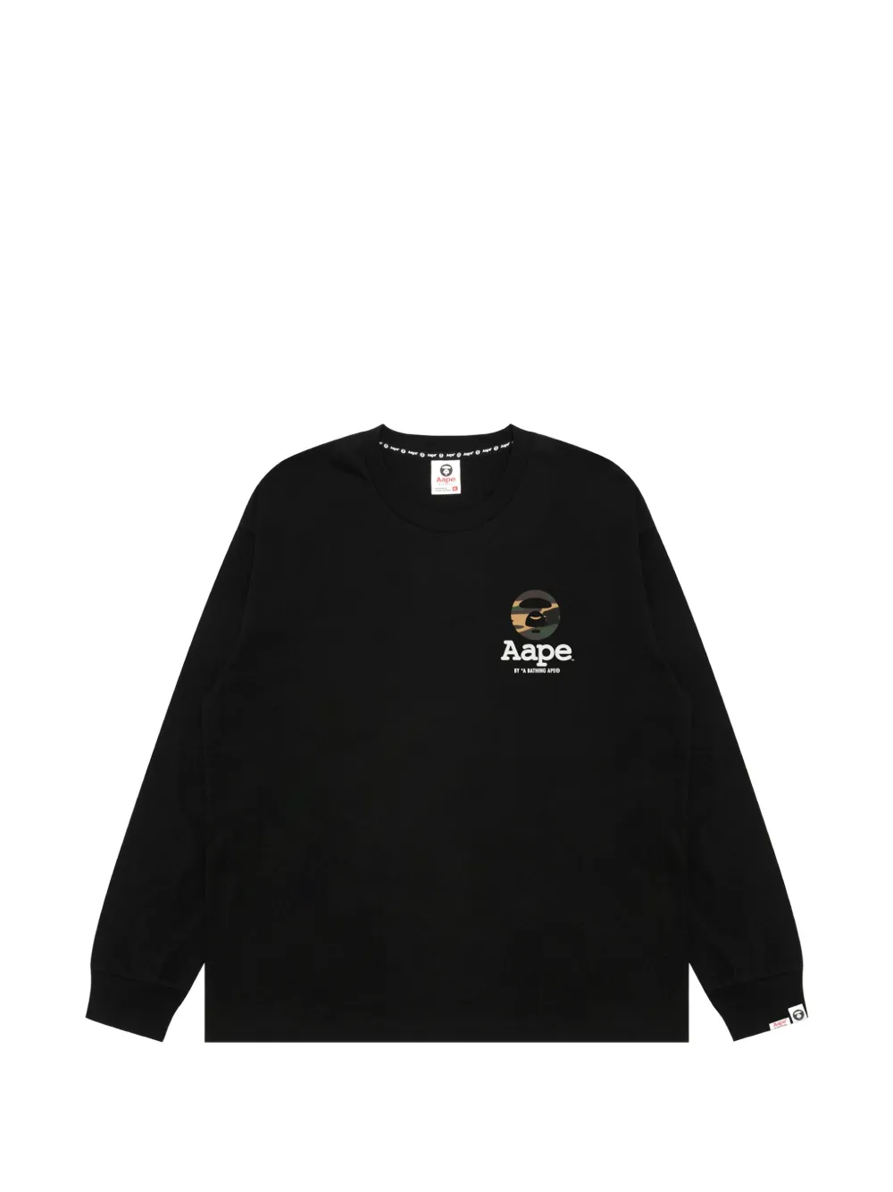 AAPE BY *A BATHING APE® camouflage-print logo-print sweater