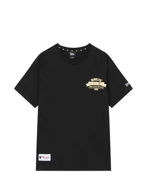 NEW ERA CAP Yankees logo-print T-shirt