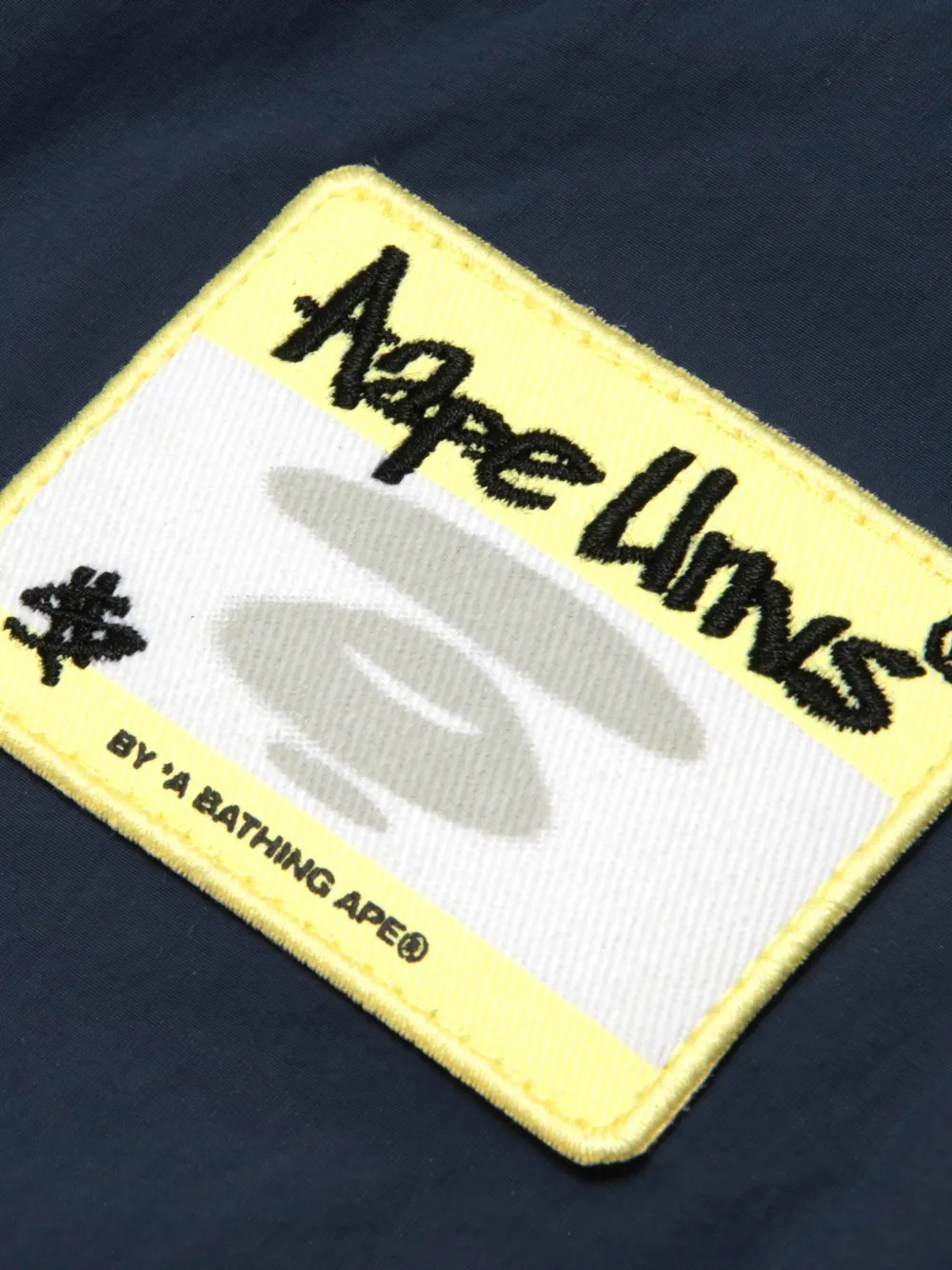 AAPE BY *A BATHING APE Aapeunvs trainingsjack met logo-patch Blauw