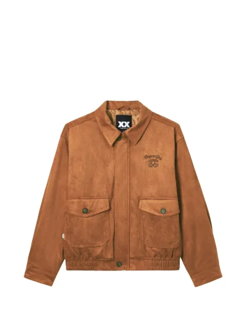 FINGERCROXX embroidered-logo bomber jacket