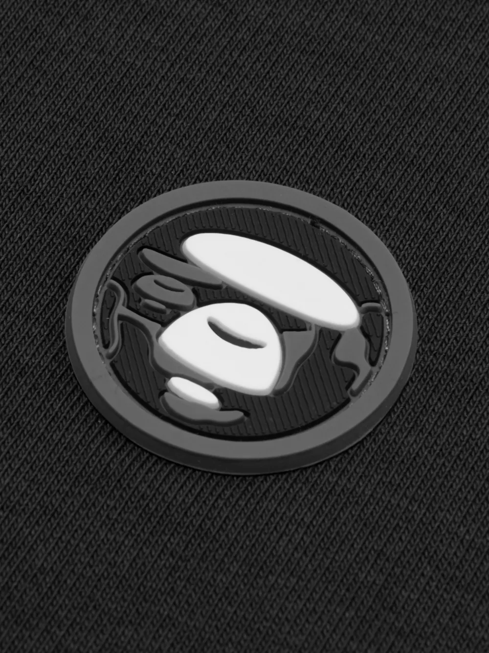 AAPE BY *A BATHING APE AAPENOW Moonface hoodie met rits en logoprint Grijs