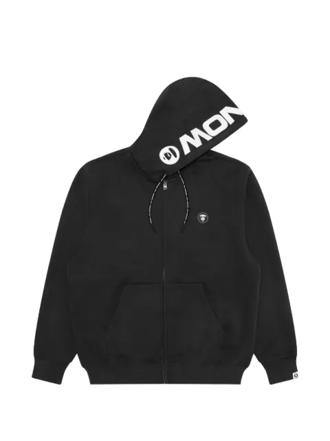 AAPE BY *A BATHING APE® AAPENOW Moonface logo-print zip-up hoodie