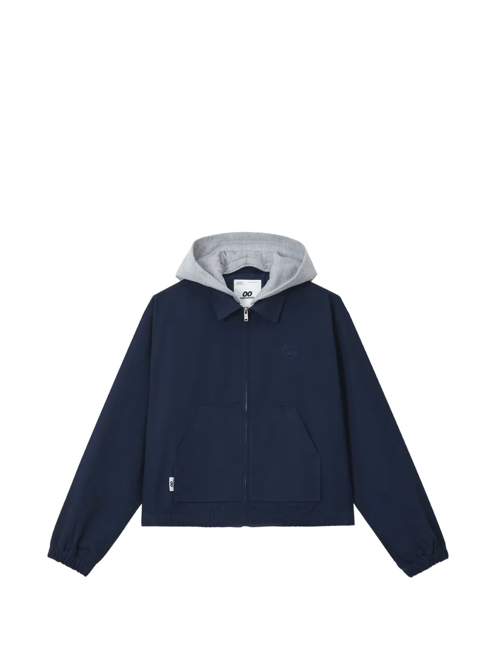Chocoolate Hooded Zip-up Jacket In Blue