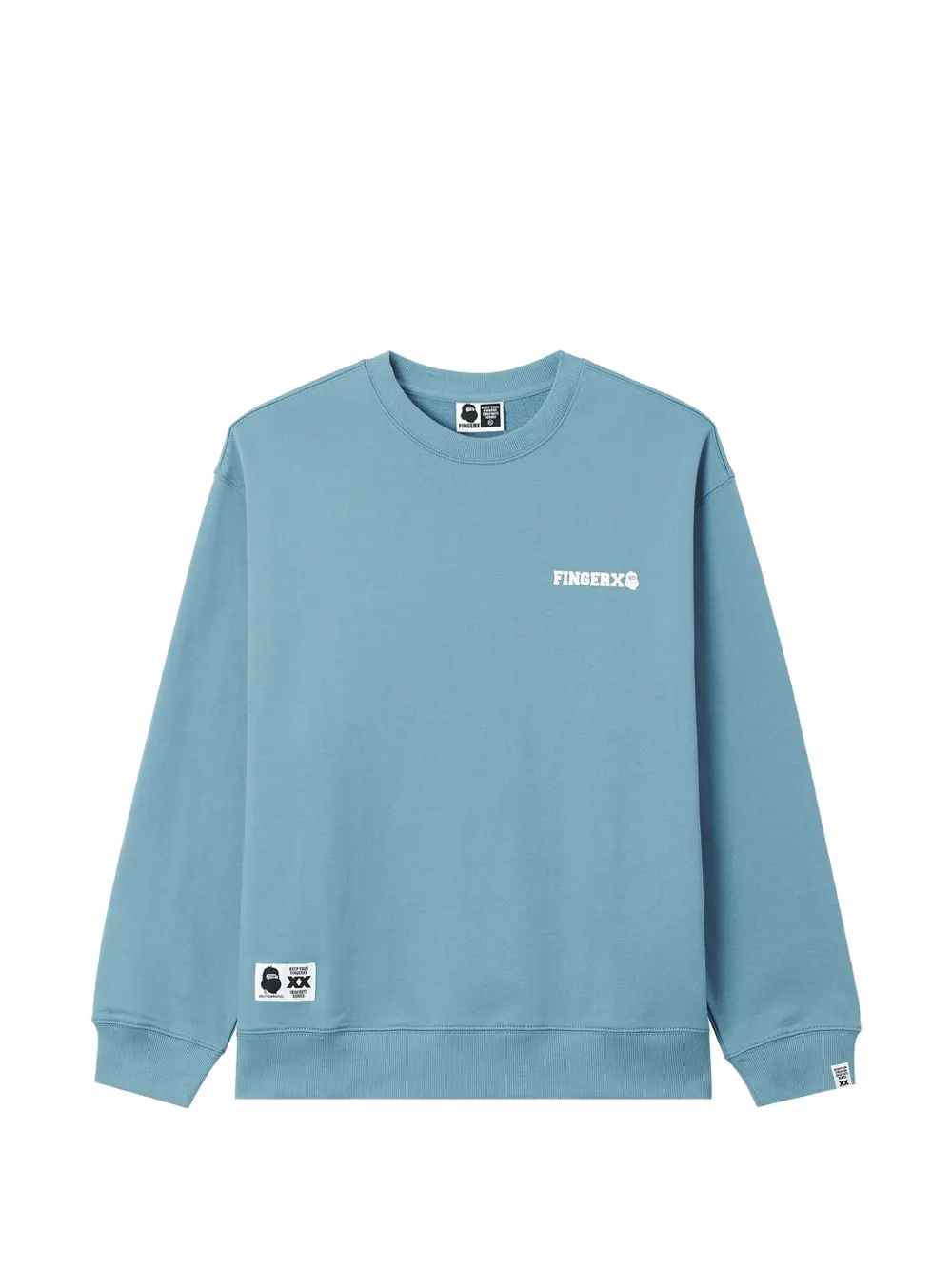 FINGERCROXX logo-print sweater