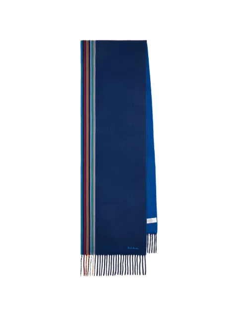 Paul Smith Signature Stripe cashmere scarf
