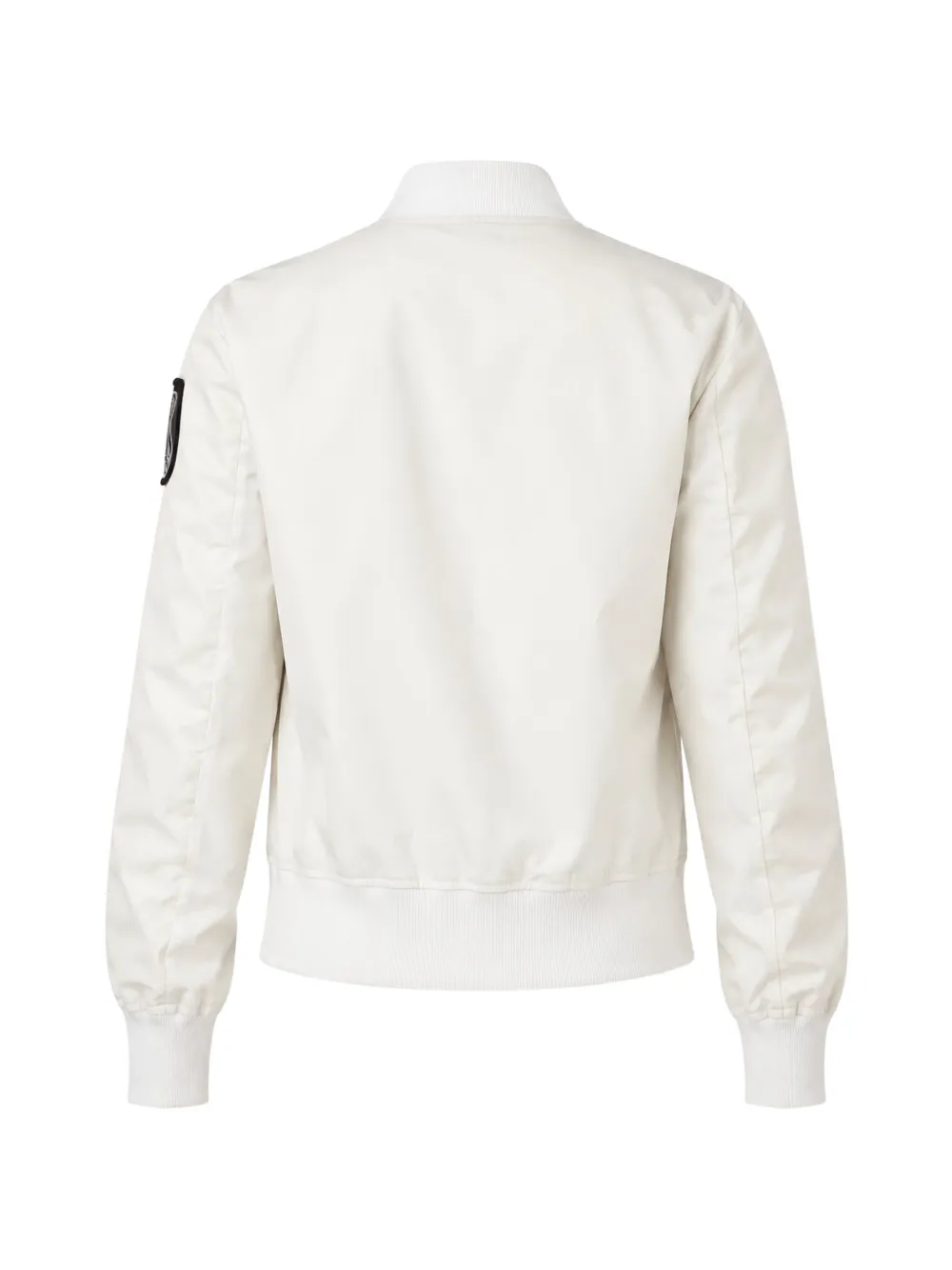 Blauer Laurie bomberjack met logopatch Beige