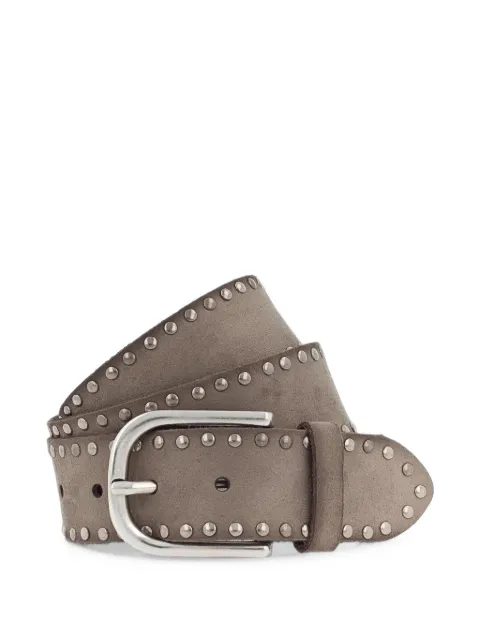 Vanzetti stud-embellished leather belt