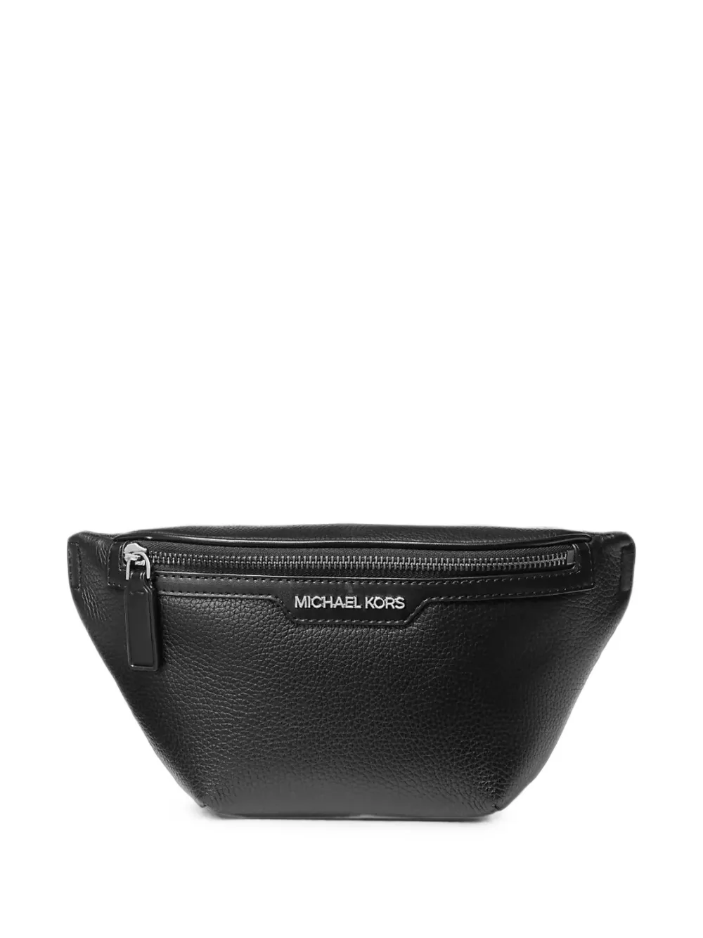 Michael Kors logo-plaque belt bag - Nero