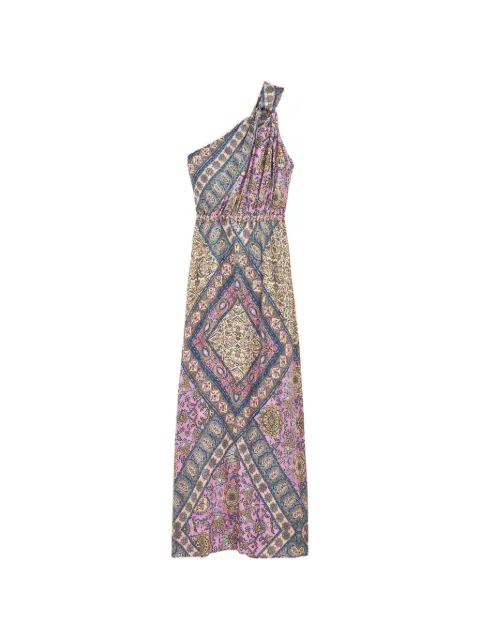 Ba&Sh Sienna one-shoulder paisley-print maxi dress