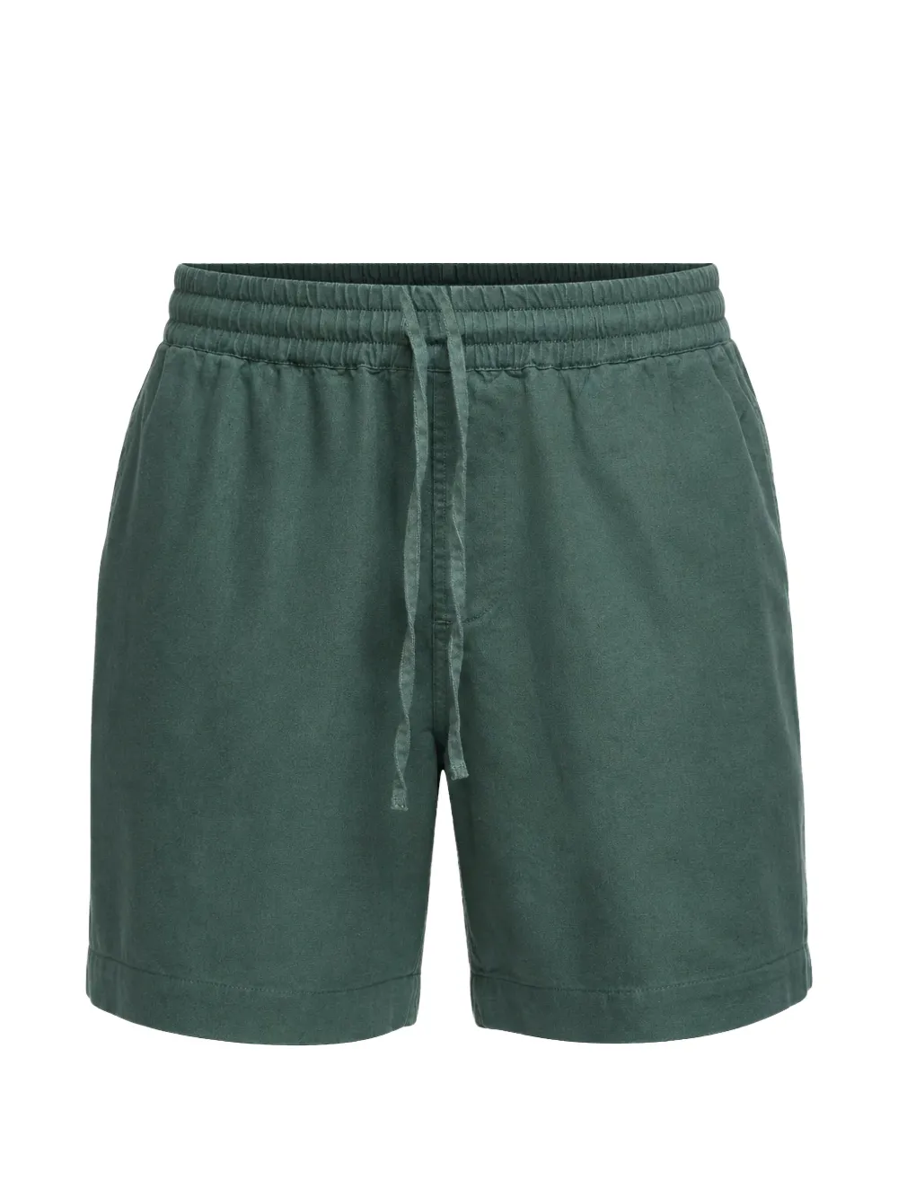 Revolution Now 4065 drawstring linen shorts - Verde