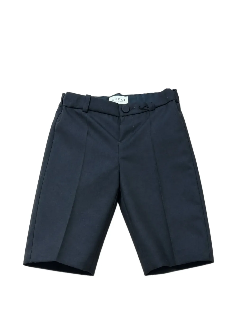 Gucci Kids Shorts met geborduurd logo Zwart
