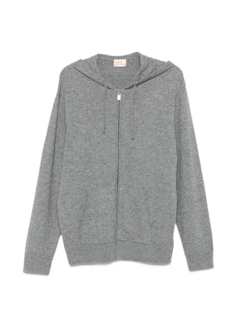 FROM FUTURE zip-up hood cardigan