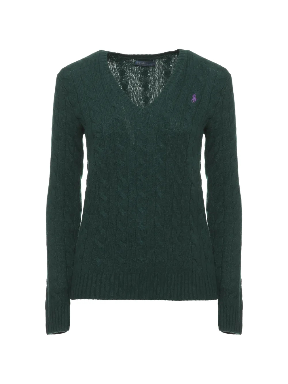 Polo Ralph Lauren cable-knit V-neck sweater